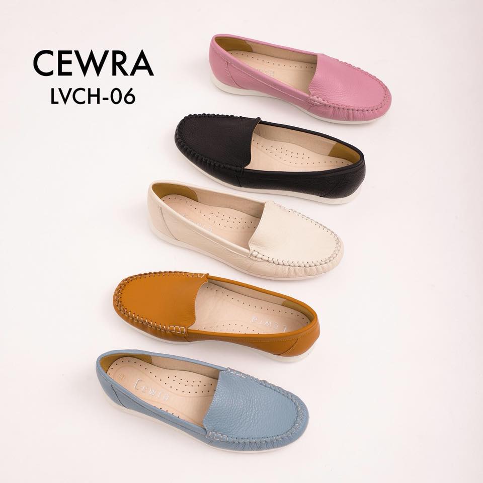 Giày mọi da thật Cewra LVCH-06